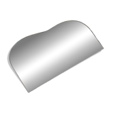 Petit miroir biseauté à poser