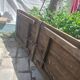 Table en bois pliante de guingette