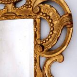 Room mirror - Bridal mirror - gilded wood - period: XVIIIth century