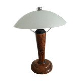 Frosted glass mushroom lamp
