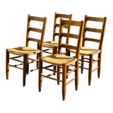 Straw chairs