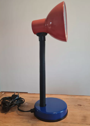Table lamp primary color 1980