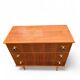 Commode vintage pieds fuselés