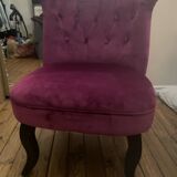 Fabric armchair