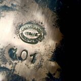 Embossed Copper Amphora Vase / Umbrella Stand by Egidio Casagrande, Italy