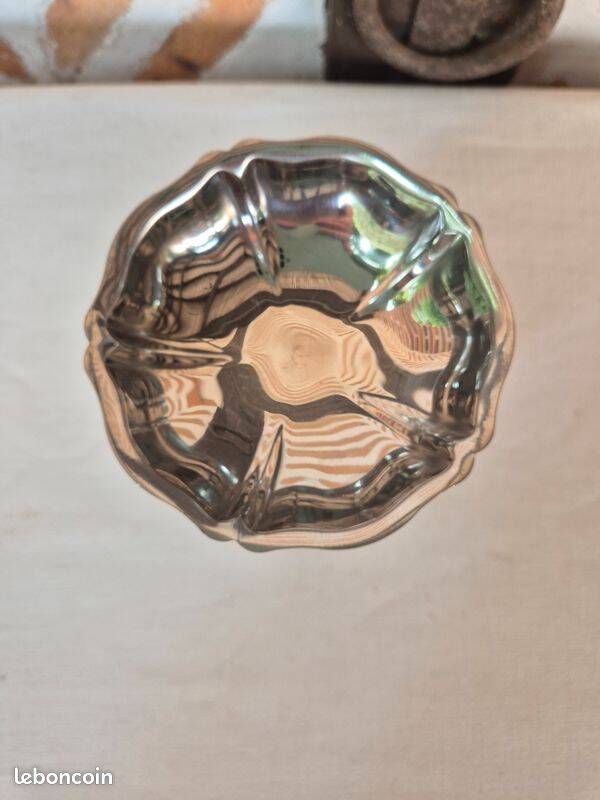 Vintage Louis XV style ice cream cups by Guy Degrenne