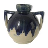 JEP vase in sandstone flame décor, 1920