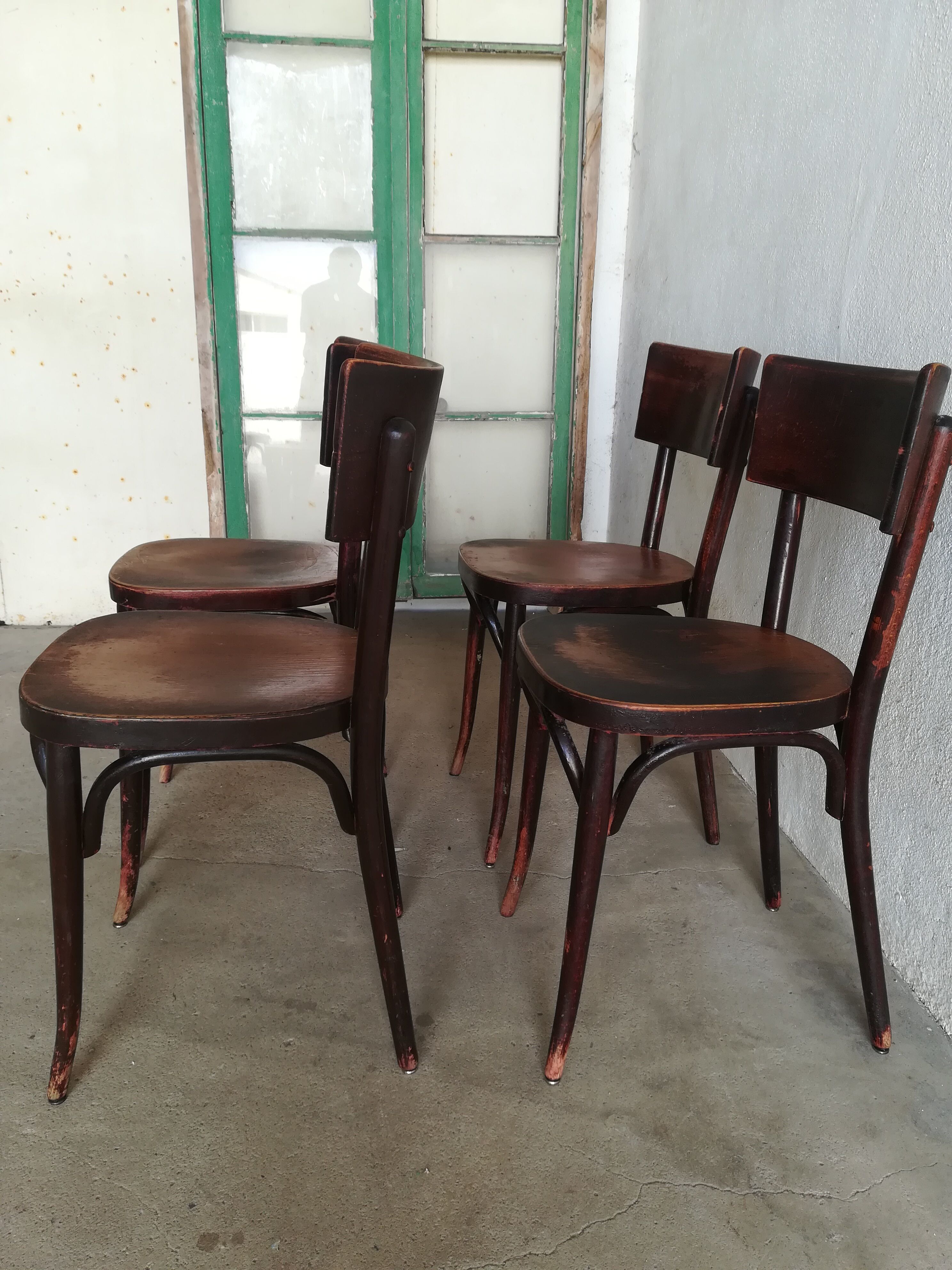 4 Baumann bistro chairs