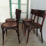 4 chaises bistrot Baumann