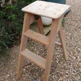 Old wooden stepladder