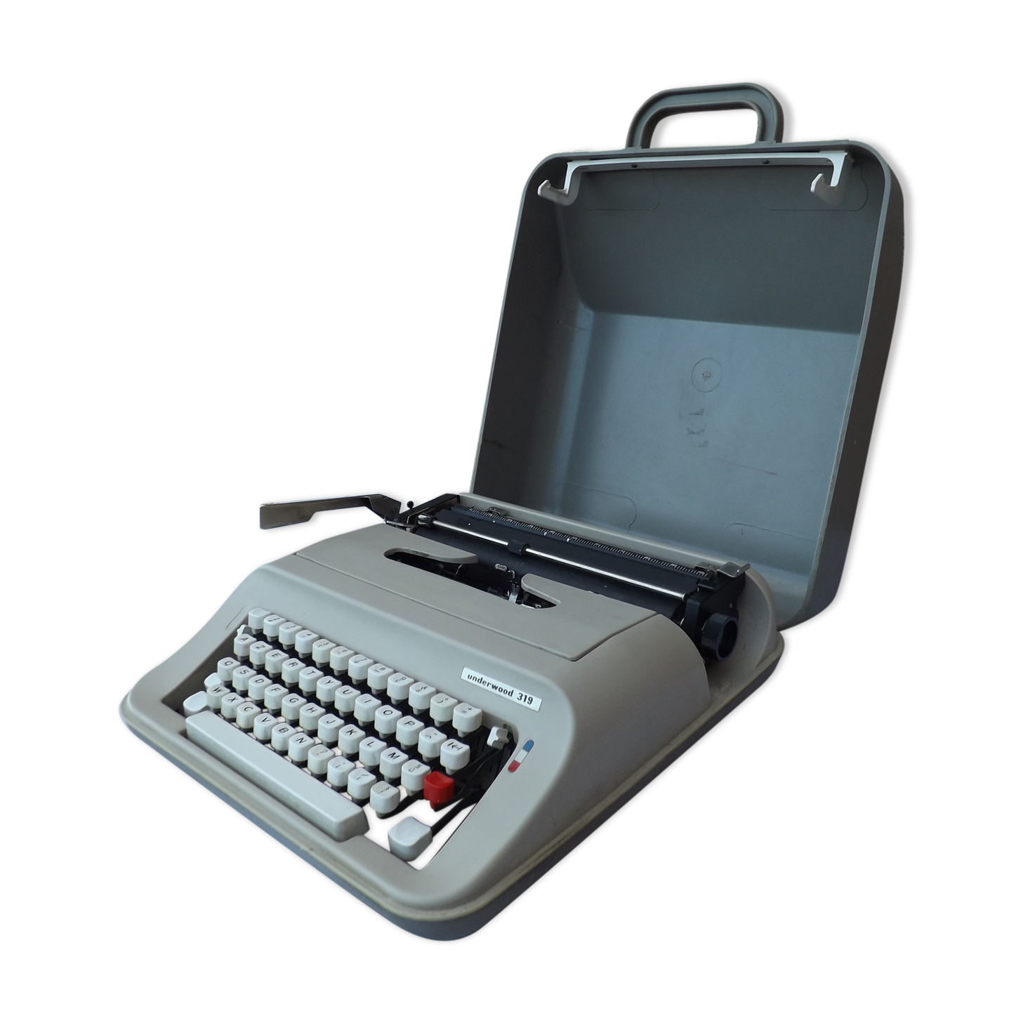 Vintage Machine to write portable Underwood 319