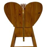 Design suédois vintage Éléphant à bascule en bois Design des années 80