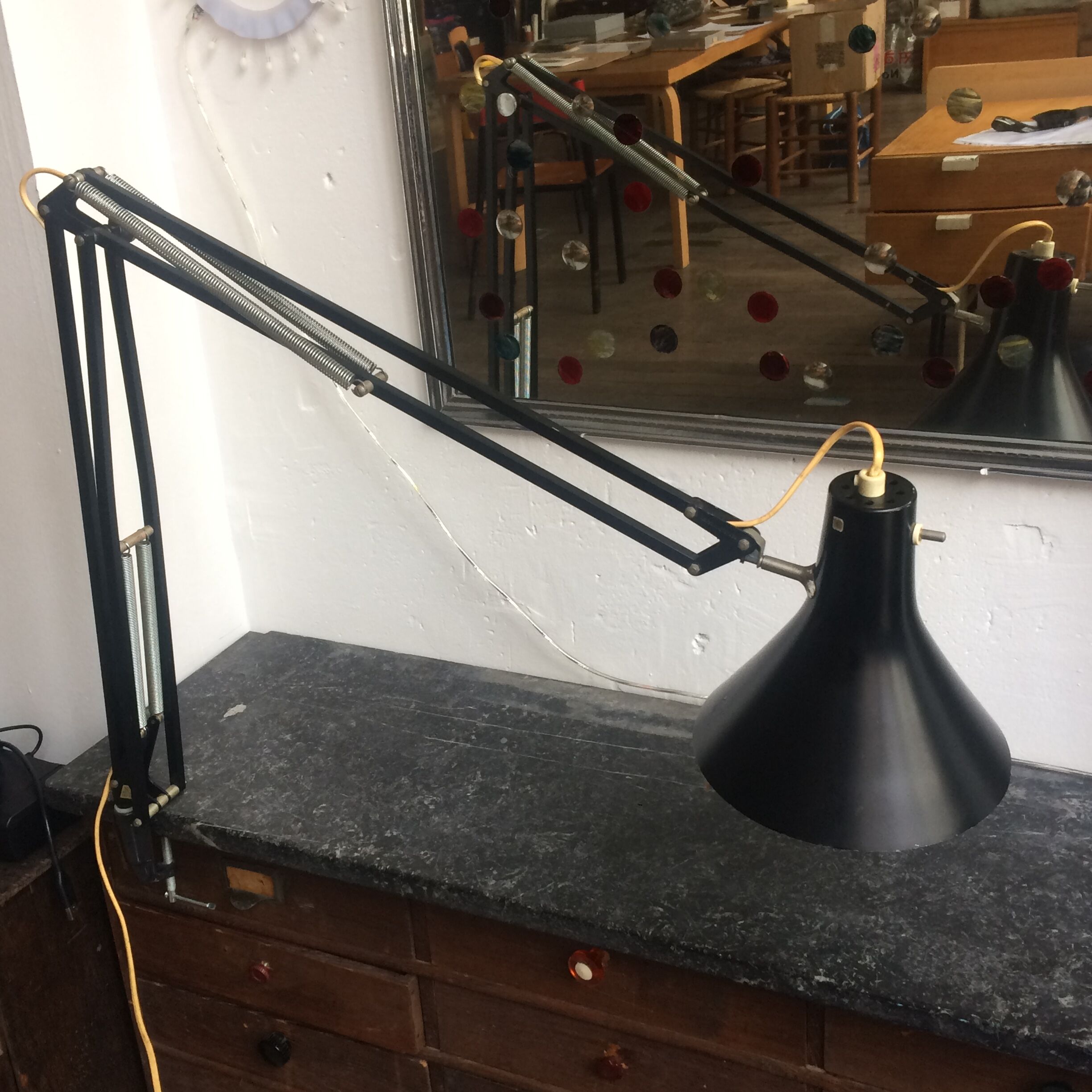 Black Luxo L1 lamp