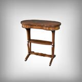 Louis XVI Style Mahogany and Rosewood Marquetry Coffee Table – Late