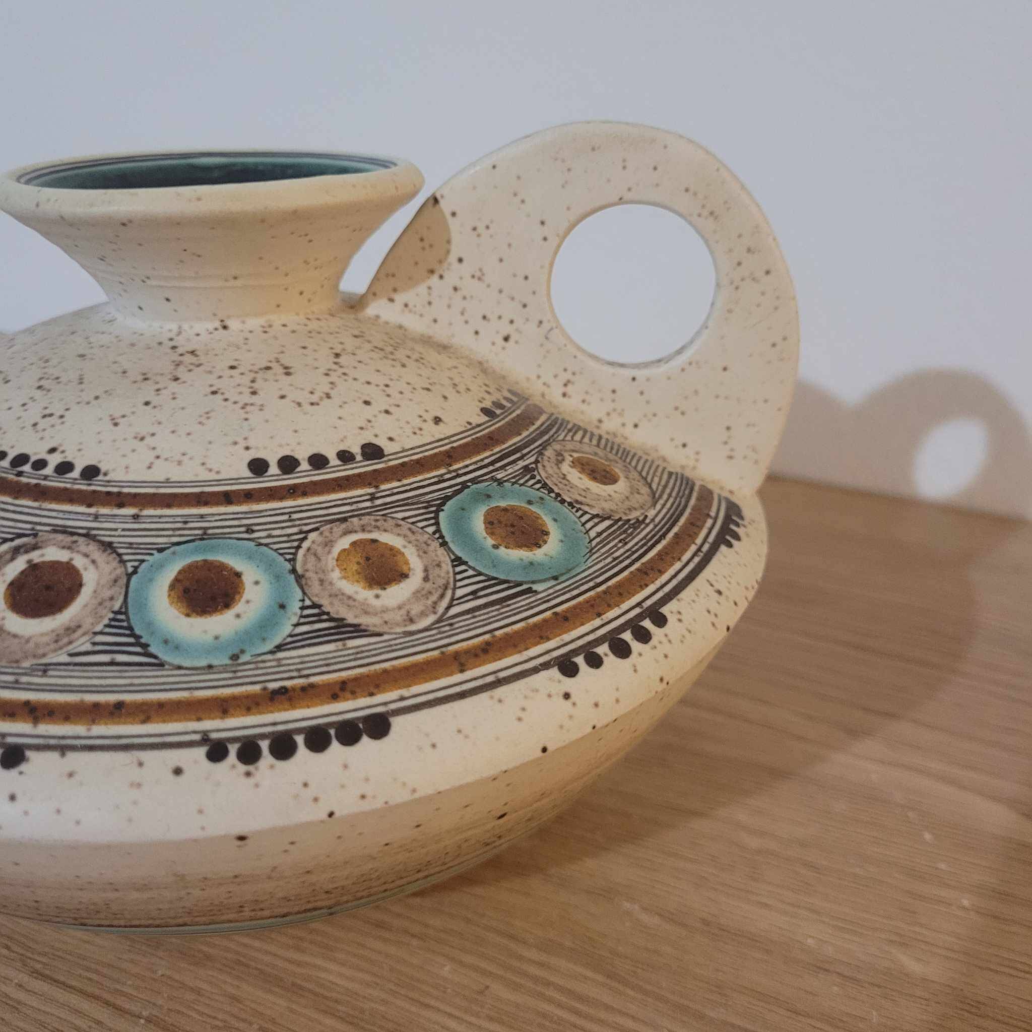 IOLKOS Handmade Greek Stoneware Decorative Vase