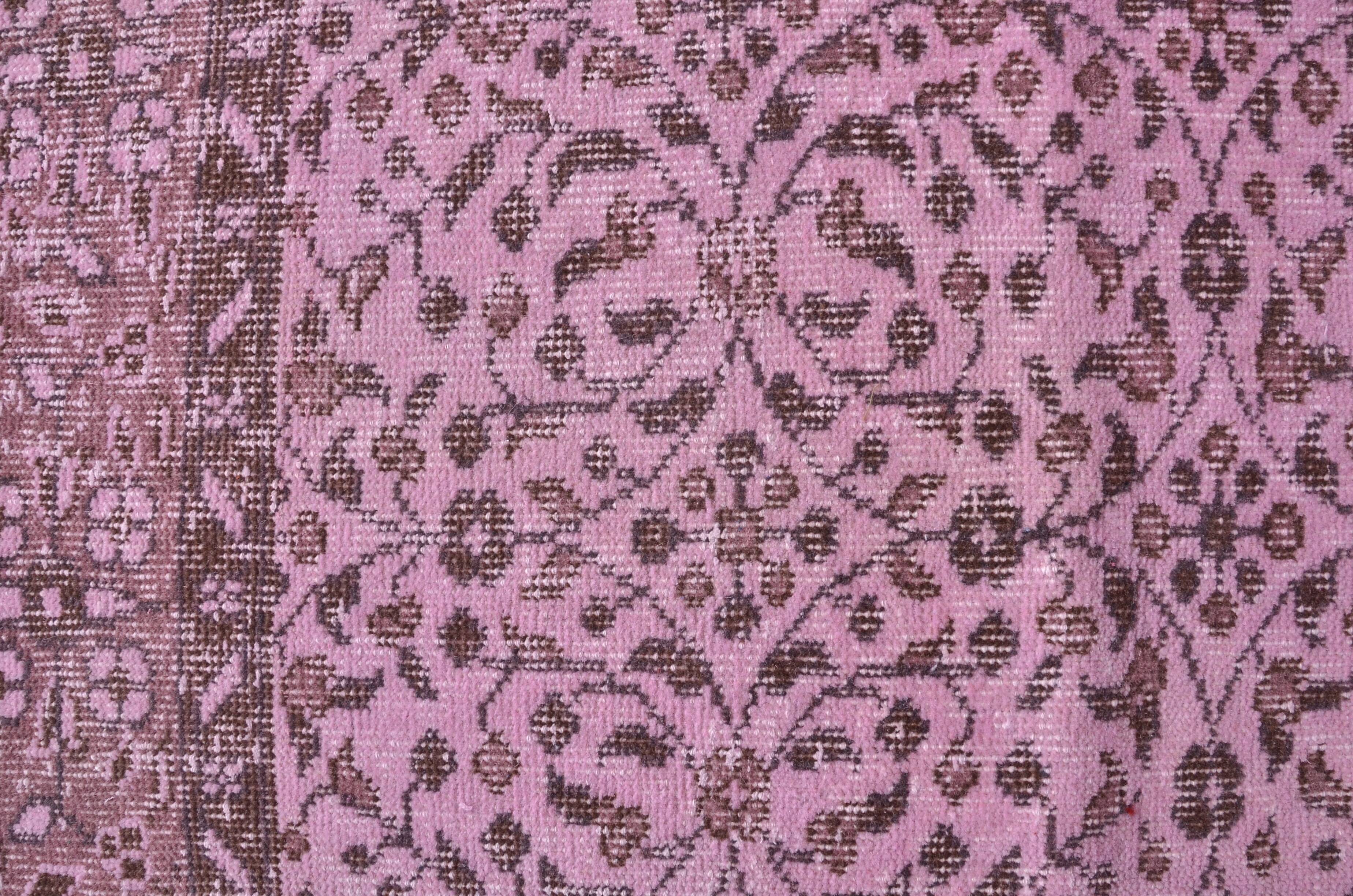 Pink Anatolian Vintage Oushak Rug sku2347