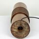Massive rosewood lamp Denmark 1950