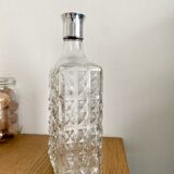 Vintage cut glass bottle