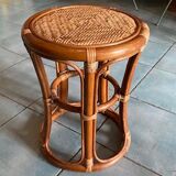 Rattan tabouret
