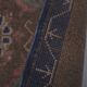 Vintage Turkish hallway rug 79x230 cm