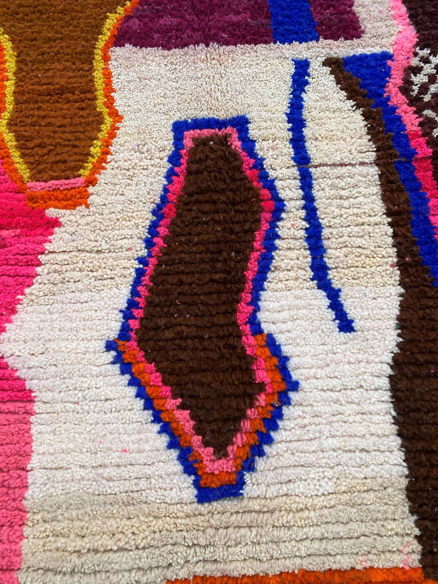 Tapis traditionnel marocain fait main