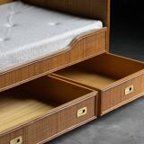 Bamboo Daybed by Vivai Del Sud, Italy, 1970s