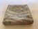 Ashtray bowl in veined green alabaster