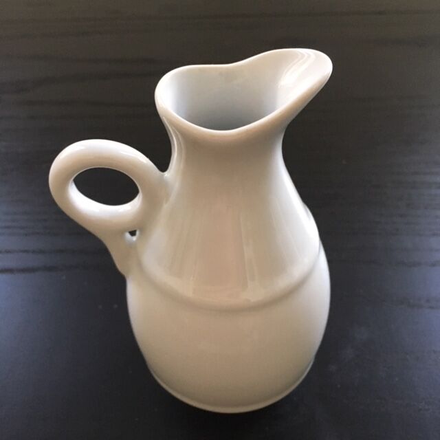 White pitcher