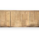 7m solid wood office cupboard set with 10 doors 1950