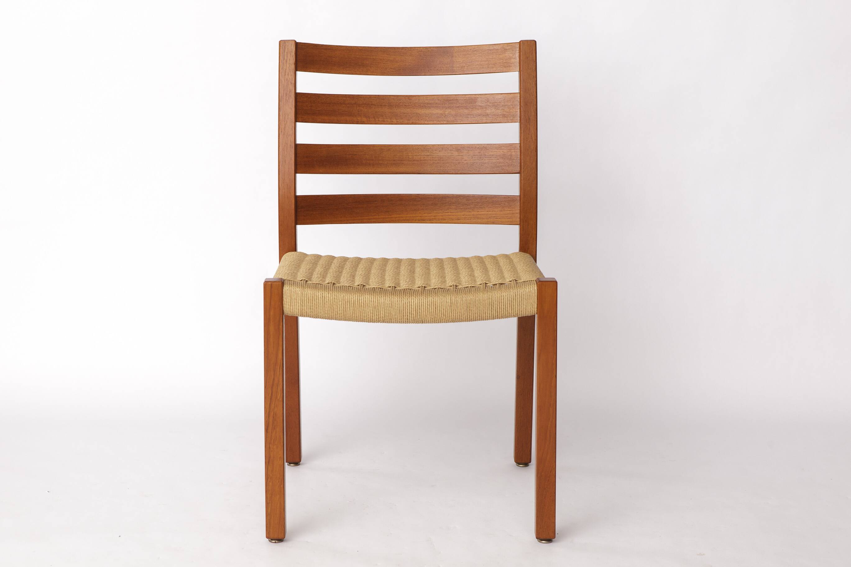 1 of 2 Niels O. Møller Chair Model 408 Teak Danish Mid-Century Vintage