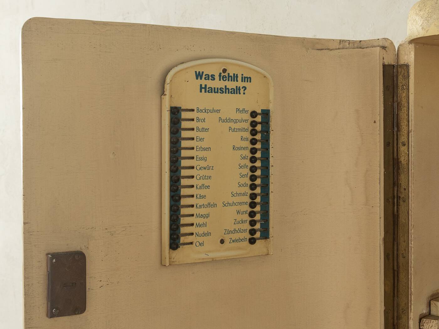 Art Deco kitchen cabinet, 1920s, two-piece