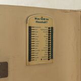 Art Deco kitchen cabinet, 1920s, two-piece