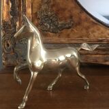 Brass horse
