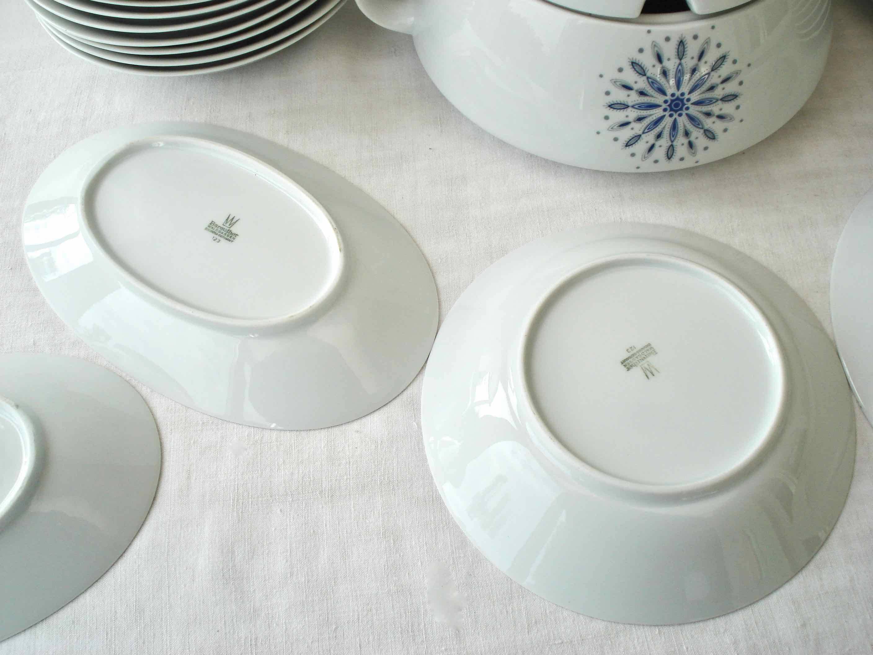 Bareuther Bavaria plate service for 10 people