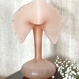 Leonardo vase in pink frosted glass