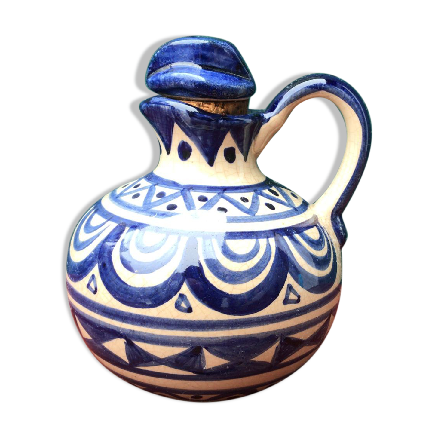Carafe in earthenware Brittany