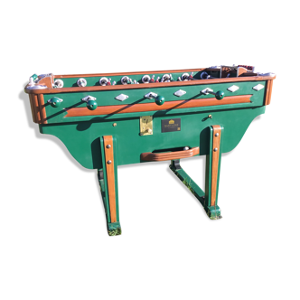 Bussoz Champion table football in oak completely restored by Babylon
