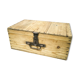 Caisse en bois brut