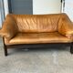 Vintage scandinavian sofa in bake