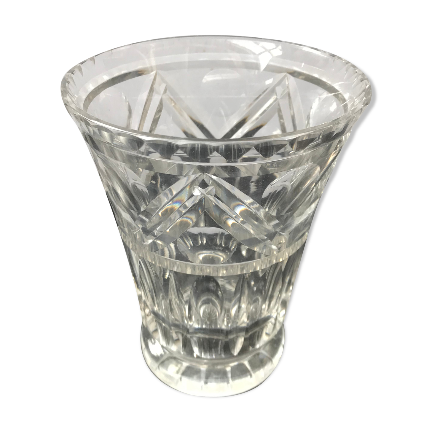 Former Cristal Vase Decor Vintage