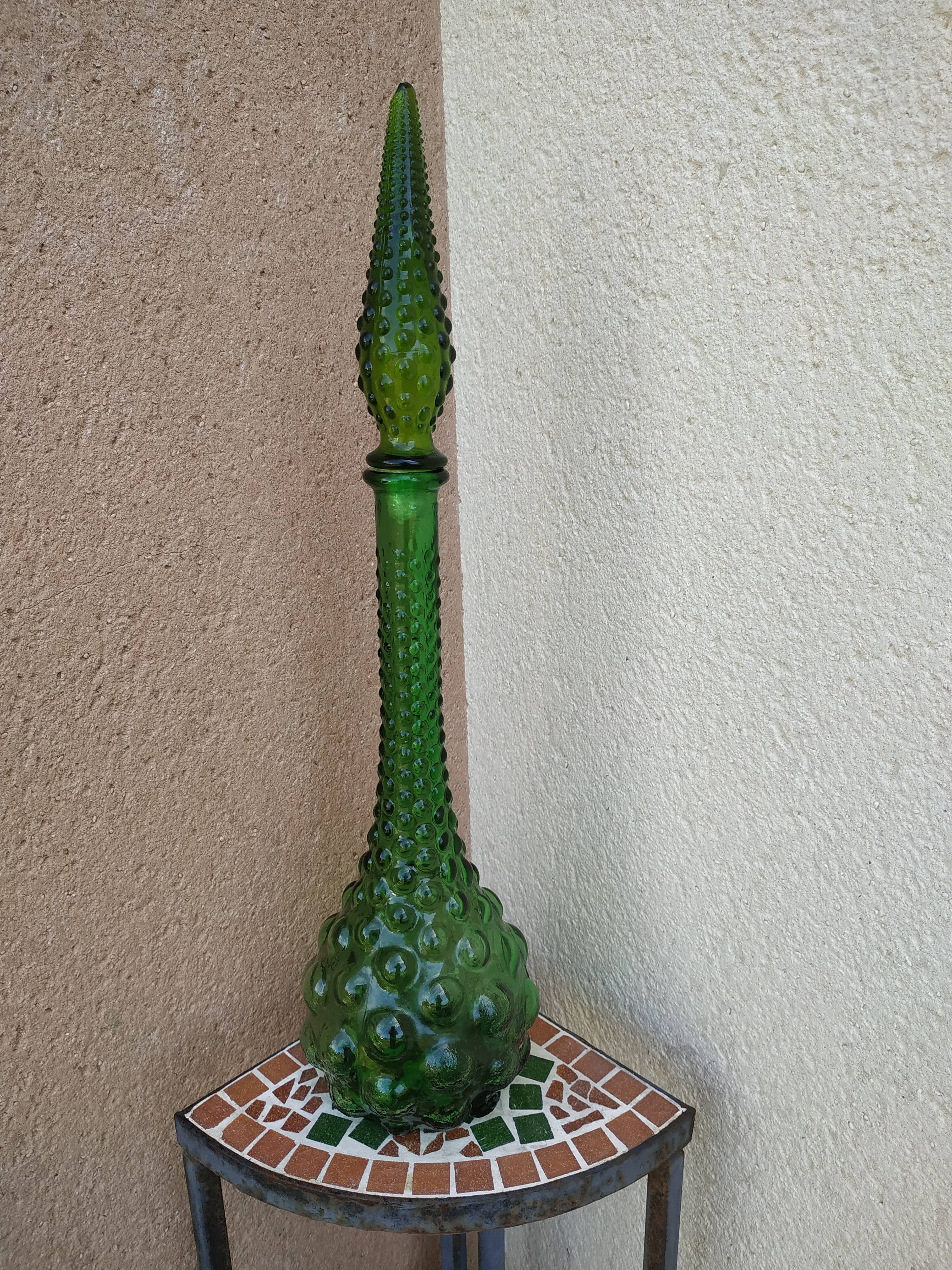 Italian bottle empoli green