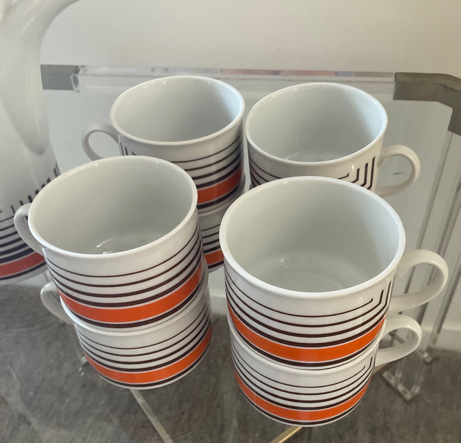 Vintage West Germany Bavaria porcelain coffee service 70s