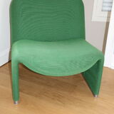 Green Alky lounge chair by  Giancarlo Piretti