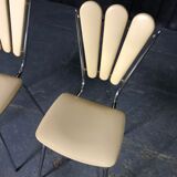 Pair of chairs "Petals" 70s