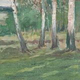 Tableau paysage Post Impressionniste