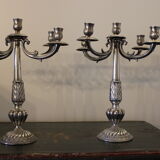 Pair of Louis XVI style chandeliers