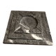 Cendrier Art-Deco en Marbre Gris Anthracite