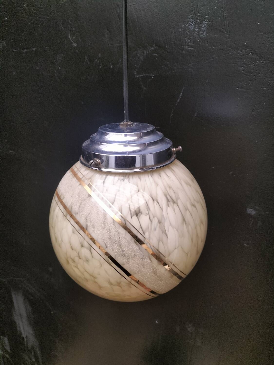 Clichy glass pendant light