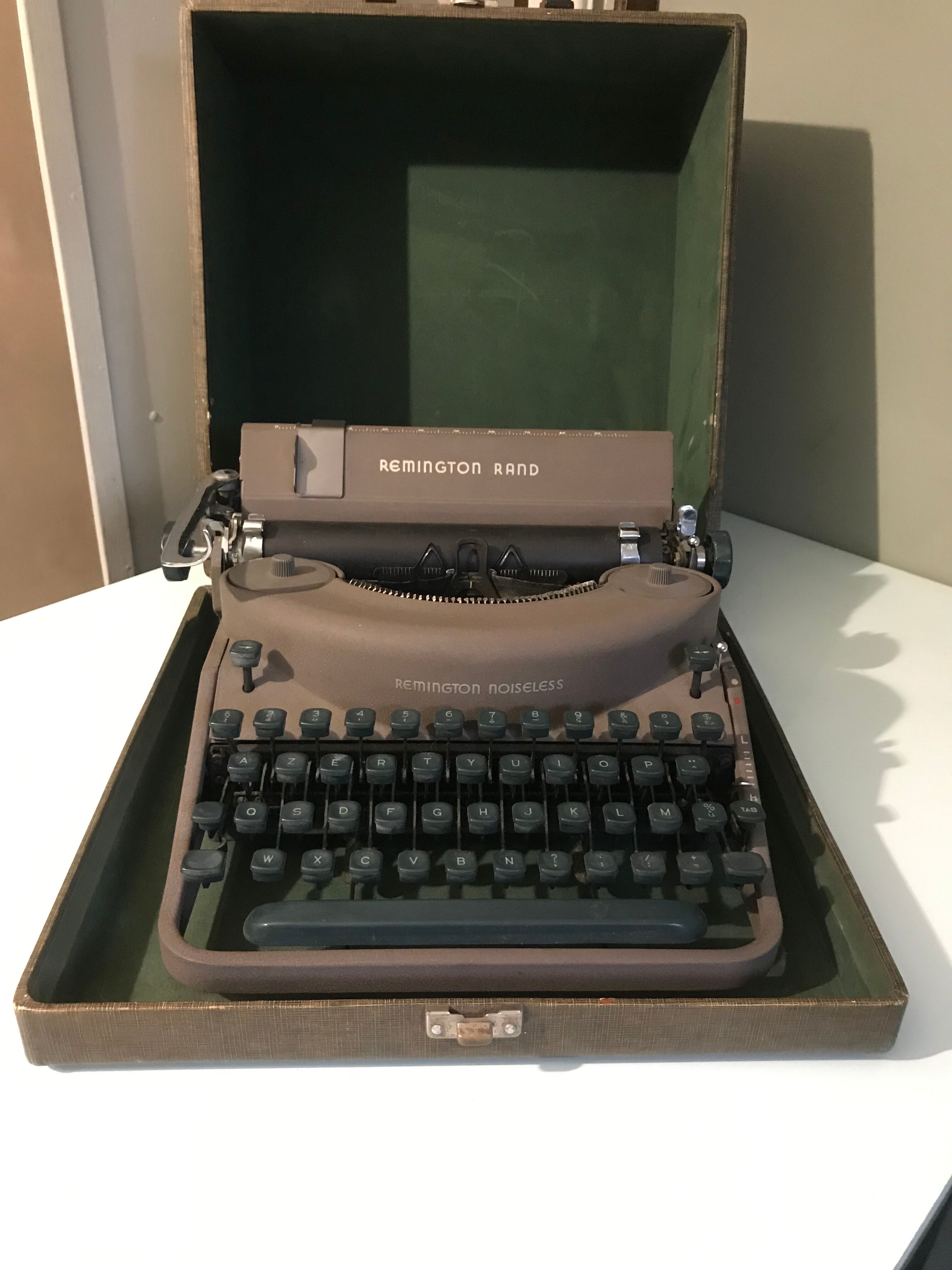 Remington portable typewriter