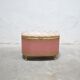 Coffre banquette vintage en bois
